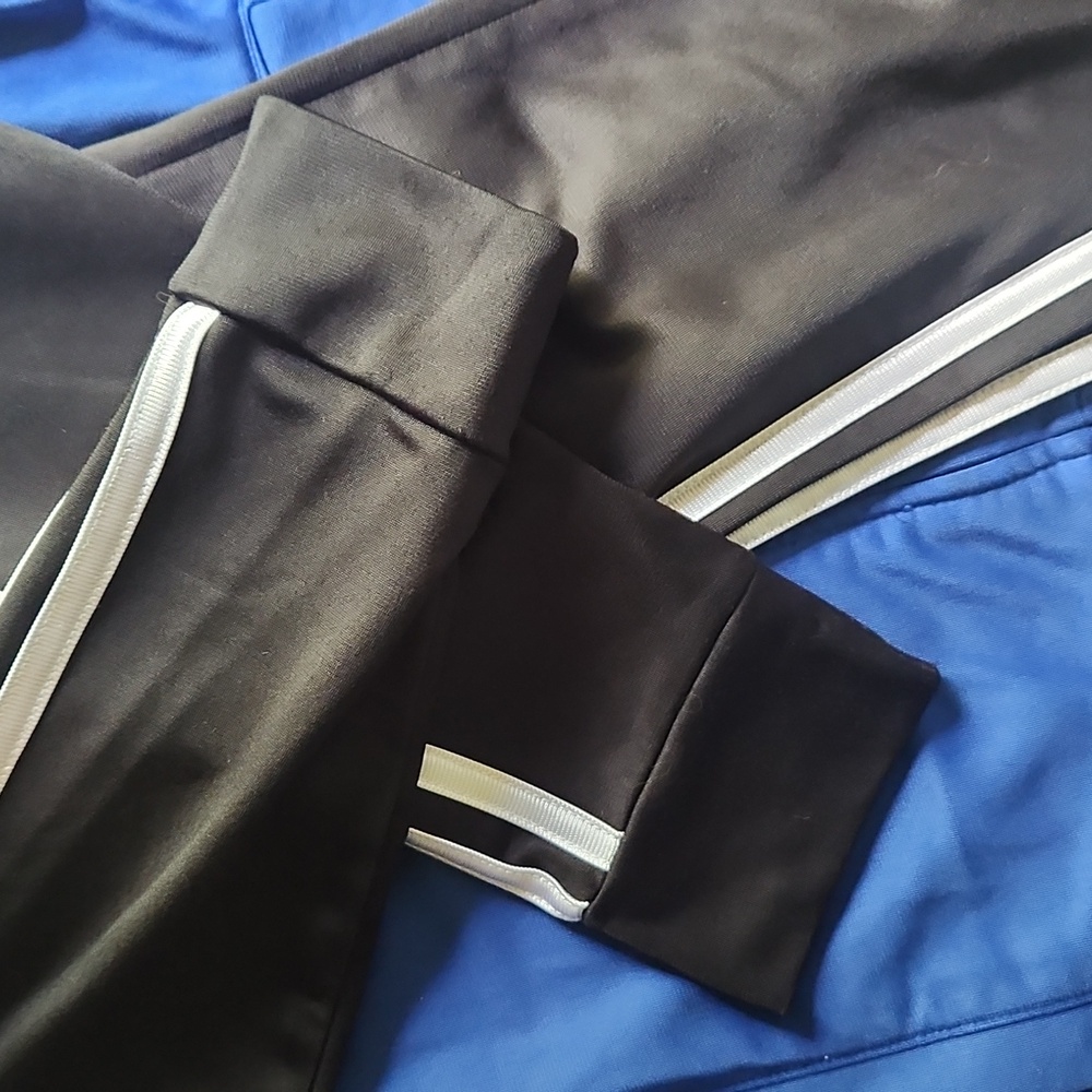 Adidas Blue and Black Track Suit - Picture 5 of 7